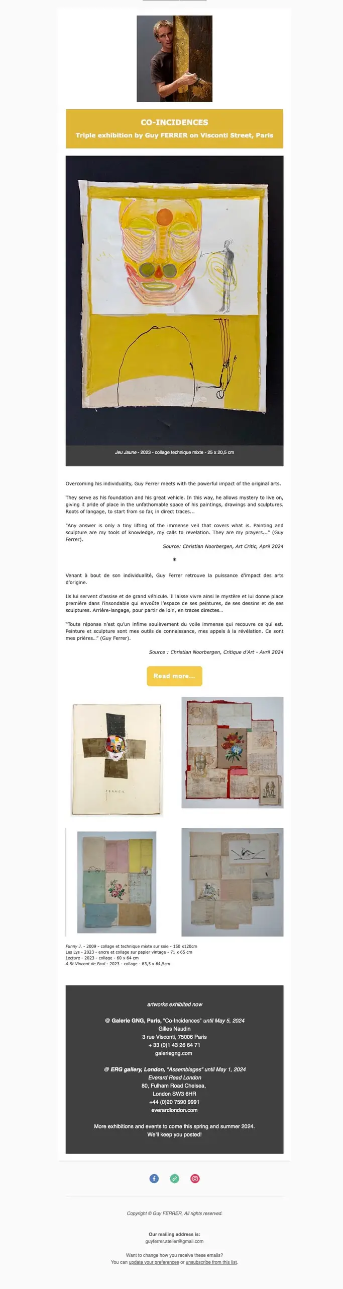 "Co-Incidences" in Paris