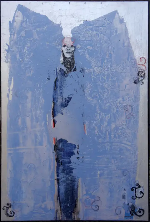 Chrysalide, Mixed media on canvas, 2015