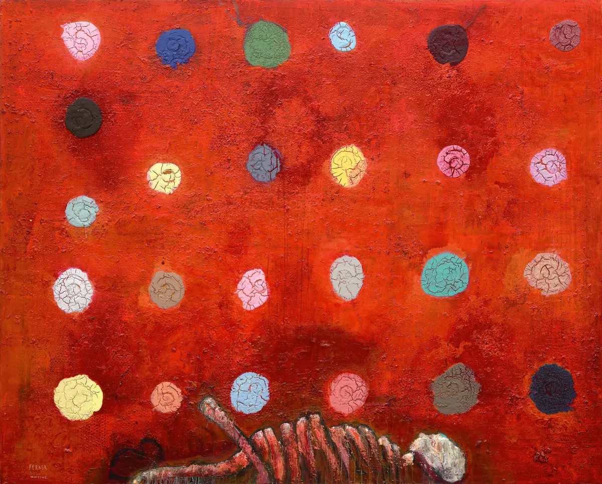 Invictus, Acrylic and oil on linen canvas, 2011